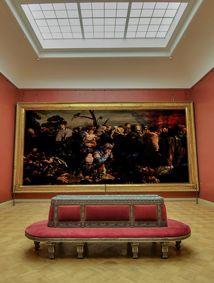  Dispear painting in museum by Thomas Dellert 